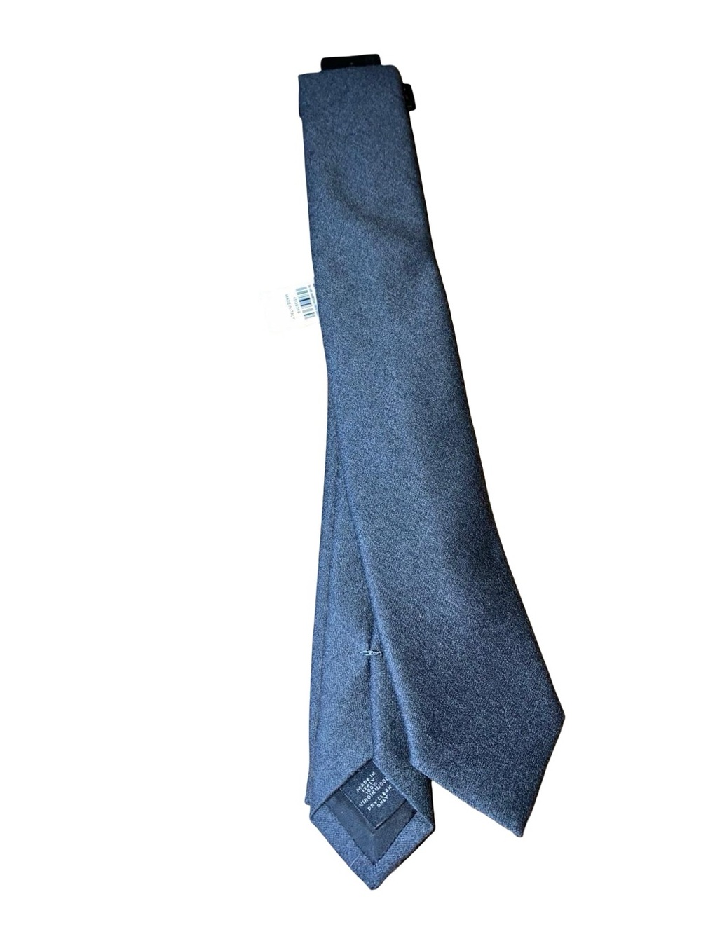 Express Men's Solid Navy Blue Tie